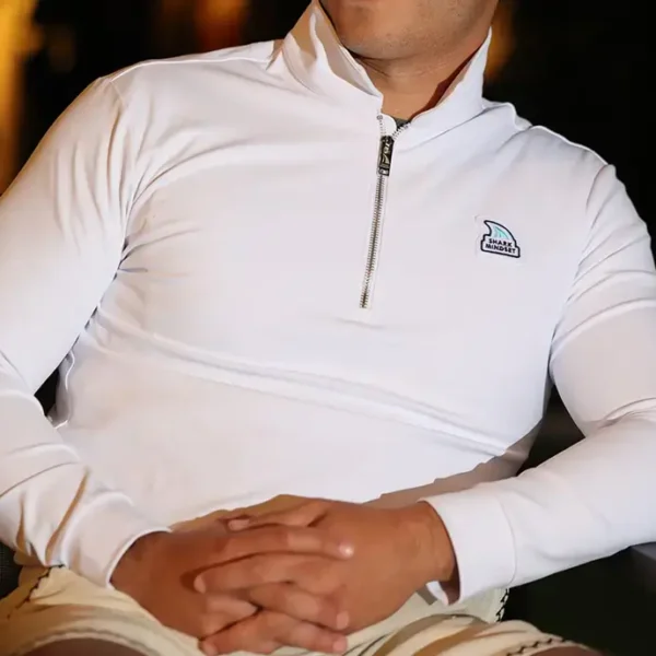 3/4 Zip Long Sleeve